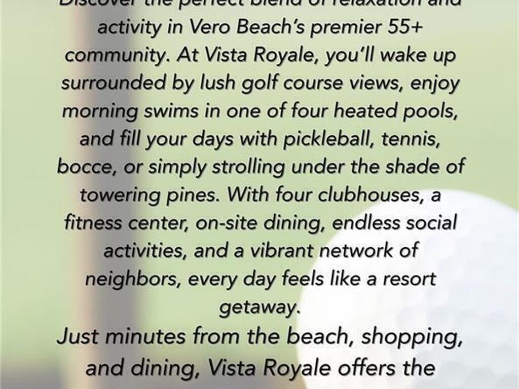 111 Springlake Court, Vero Beach, FL 32962