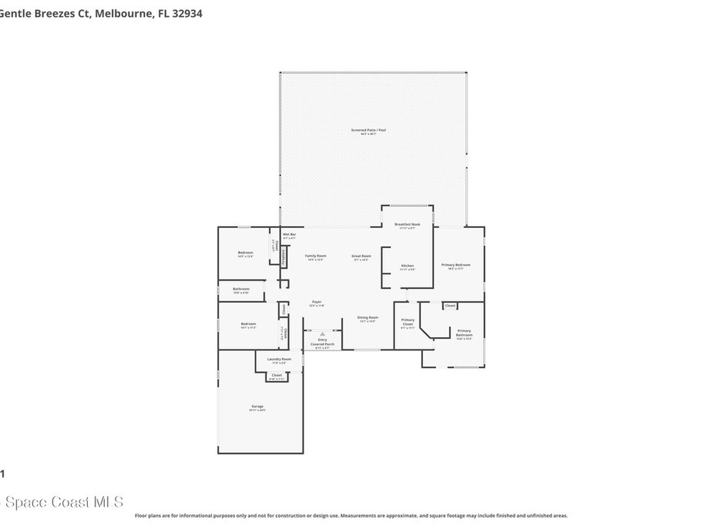 3015 Gentle Breezes Court, Melbourne, FL 32934