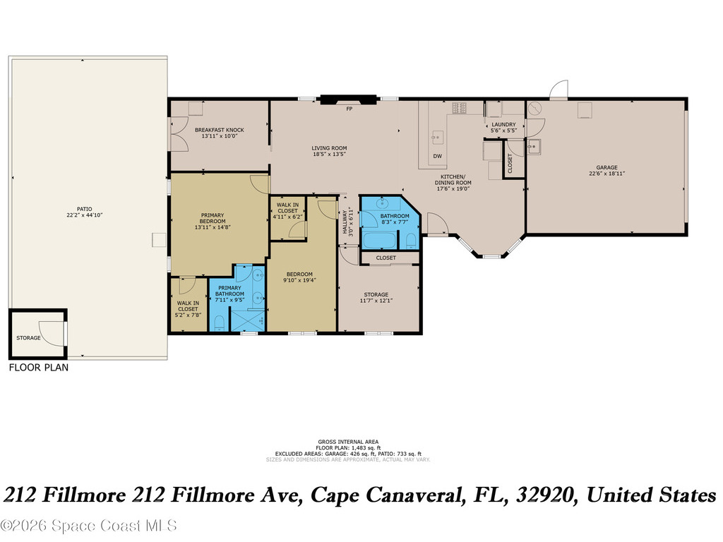 212 Fillmore Avenue, Cape Canaveral, FL 32920