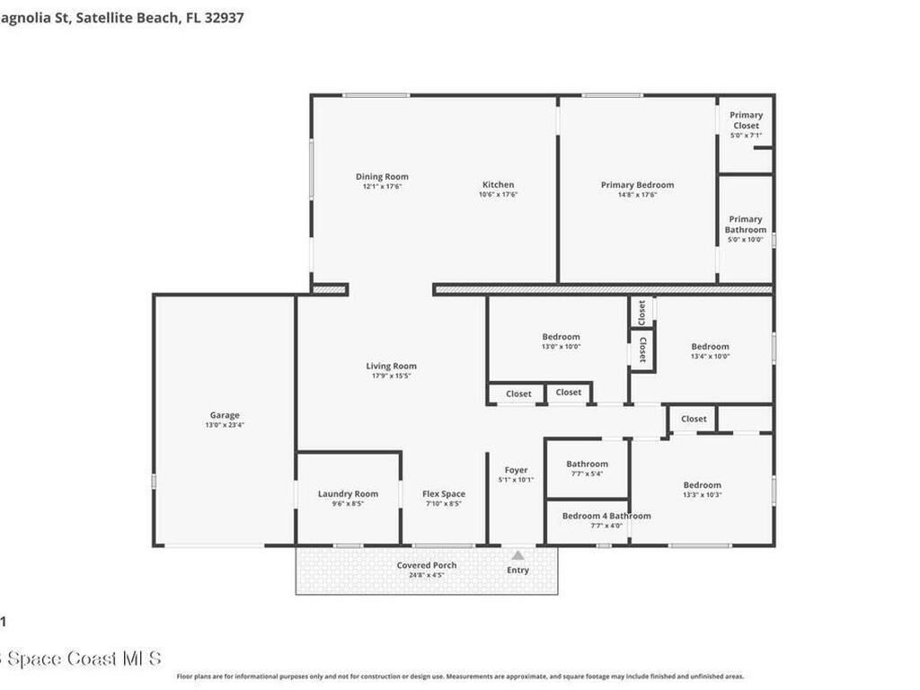 255 Magnolia Street, Satellite Beach, FL 32937