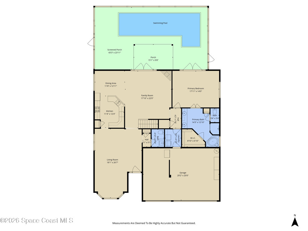 427 Heathrow Circle, Rockledge, FL 32955