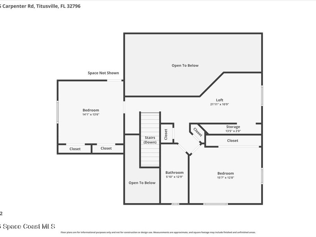 1335 S Carpenter Road, Titusville, FL 32796