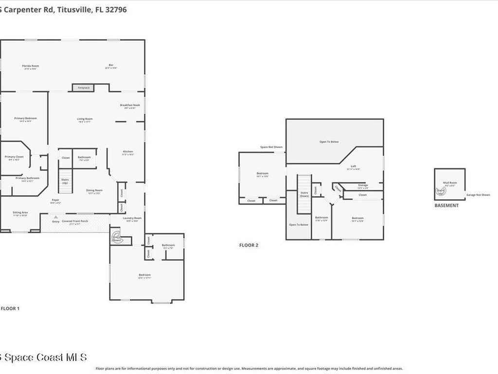 1335 S Carpenter Road, Titusville, FL 32796