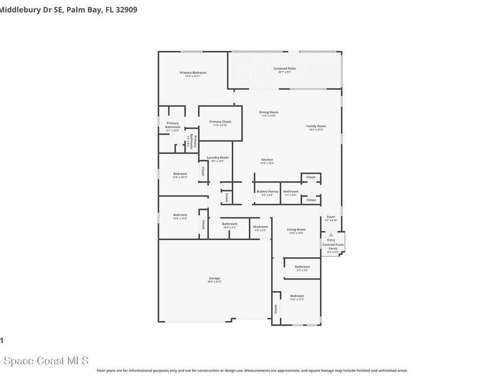 2474 Middlebury Drive, Palm Bay, FL 32909
